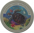 Palau, Republik 1 $ 1998 - Schildkröte